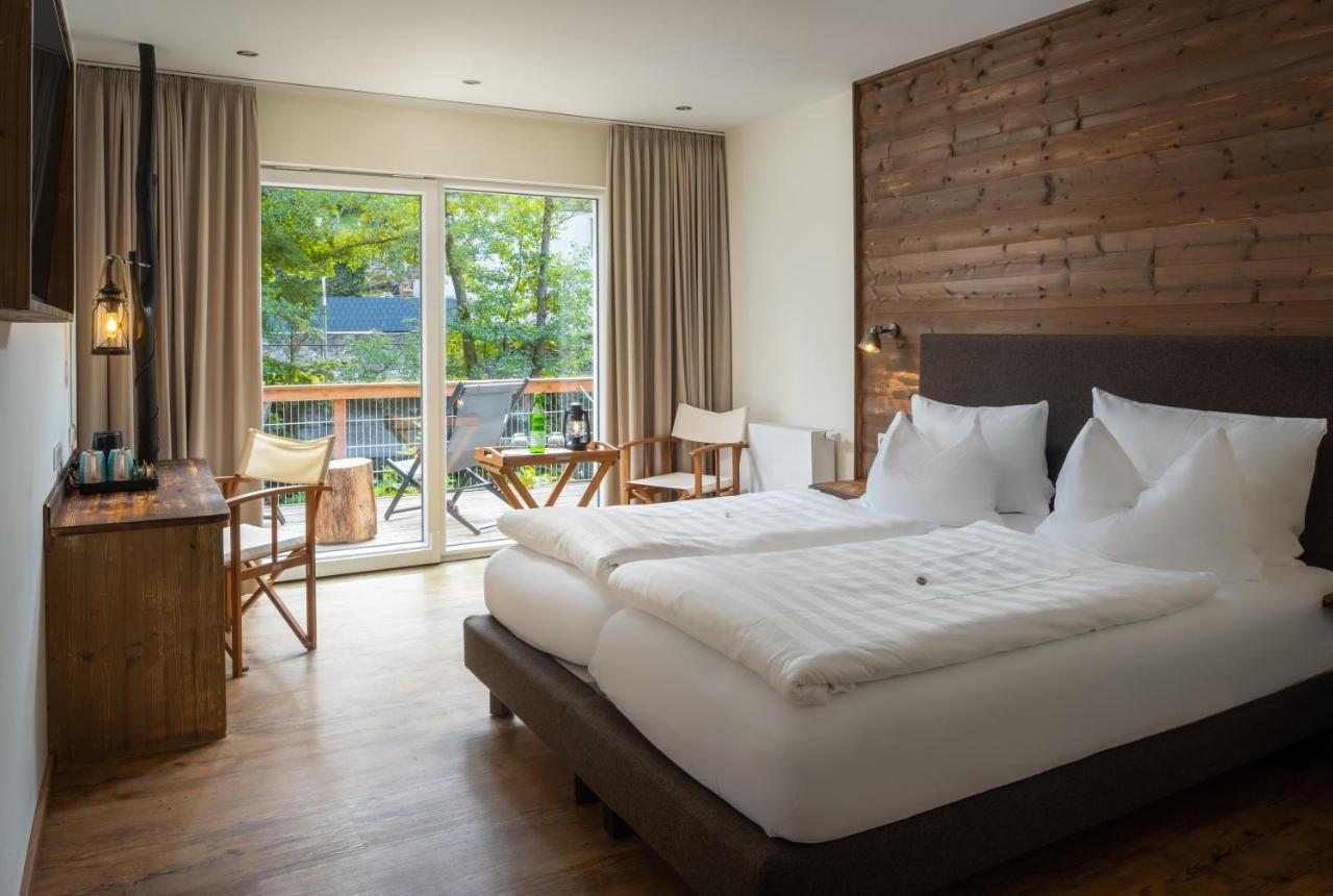 Bodetaler Basecamp Lodge - Bergsport- Und Naturerlebnishotel Rubeland Exterior foto