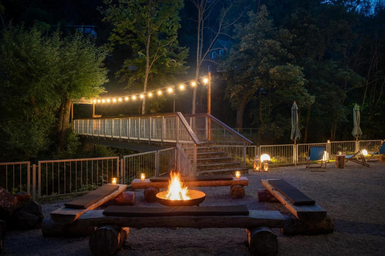 Bodetaler Basecamp Lodge - Bergsport- Und Naturerlebnishotel Rubeland Exterior foto